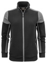 PRIME SWEATVEST WOMAN – BLACK/ ANTHRACITE