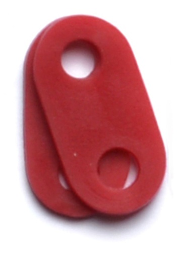 Akcesorium Ogranicznik Do Sznurków 2269003 - Red