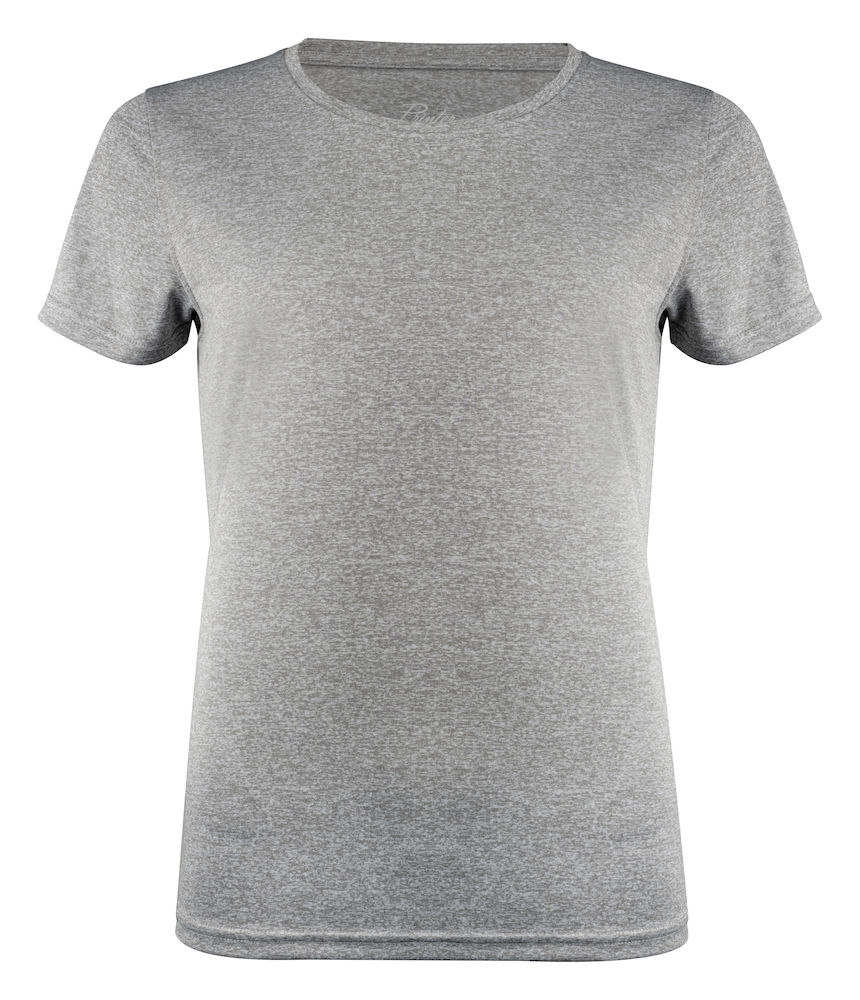 RUN T-SHIRT WOMAN – GREY MELANGE