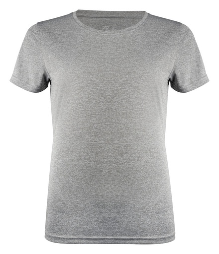 RUN T-SHIRT WOMAN – GREY MELANGE