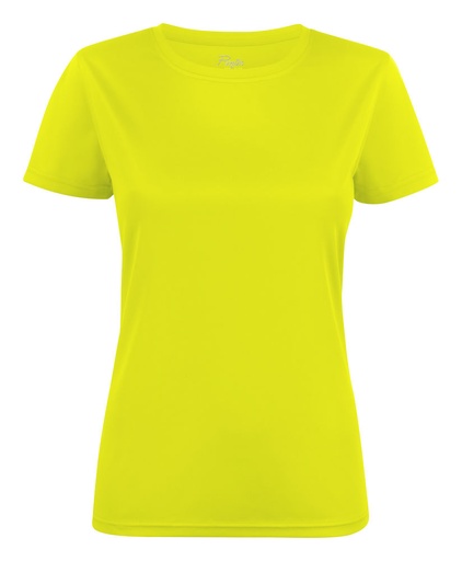 RUN T-SHIRT WOMAN – NEON YELLOW
