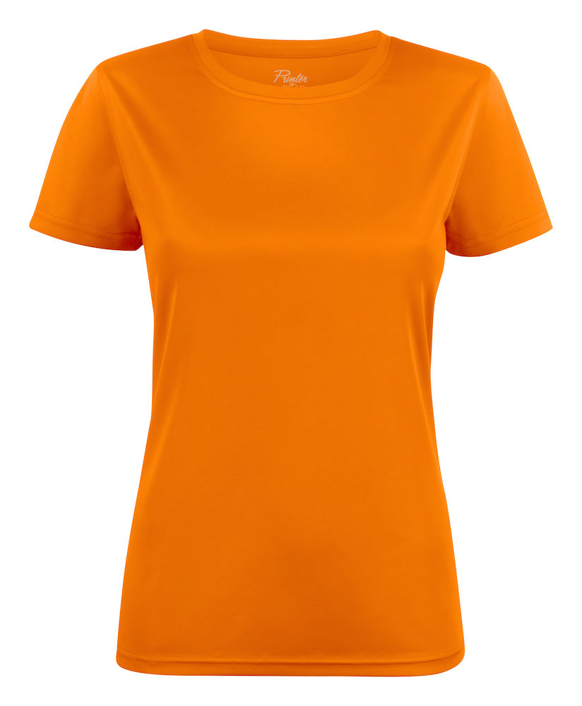 RUN T-SHIRT WOMAN – BRIGHT ORANGE