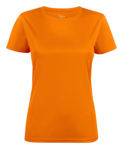 RUN T-SHIRT WOMAN – BRIGHT ORANGE