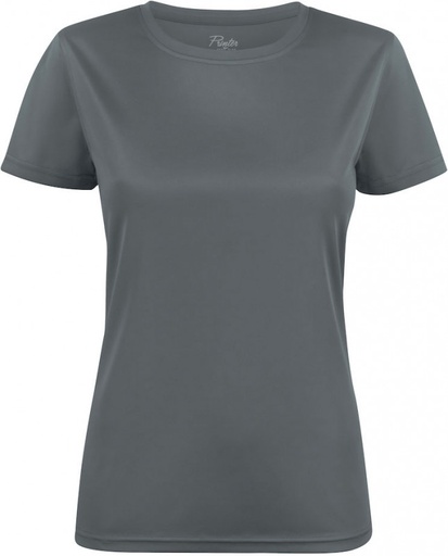 RUN T-SHIRT WOMAN – METAL GREY