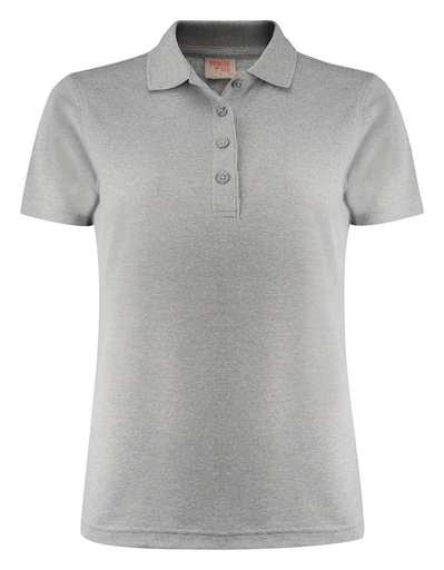 SMASH POLO WOMAN – GREY MELANGE