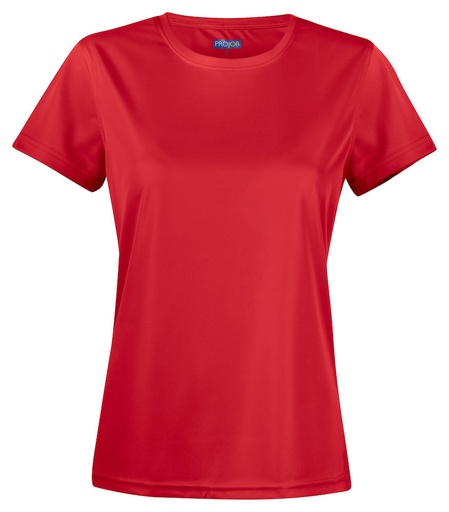 2031 FUNKCJONALNY T-SHIRT DAMSKI – RED
