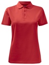 2041 FUNKCJONALNE POLO DAMSKIE – RED
