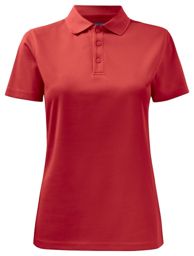 2041 FUNKCJONALNE POLO DAMSKIE – RED