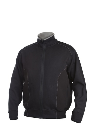 2121 BLUZA NA ZAMEK – ANTHRACITE