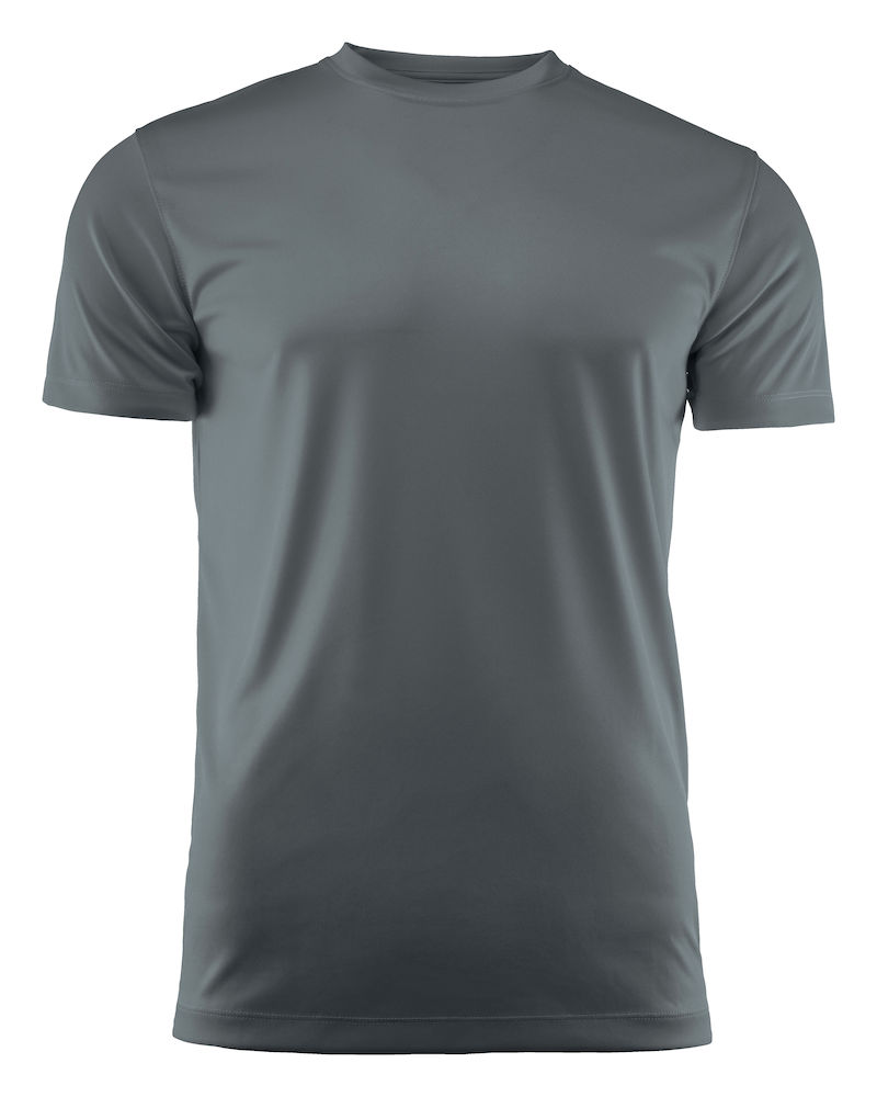 RUN T-SHIRT JUNIOR – METAL GREY