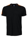 2019 T-SHIRT Z ODBLASKAMI NA RAMIONACH – BLACK/ORANGE