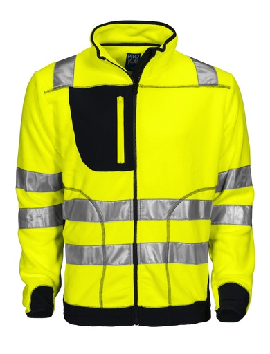 6303 KURTKA POLAROWA HV KLASA 3/2 – YELLOW/ BLACK