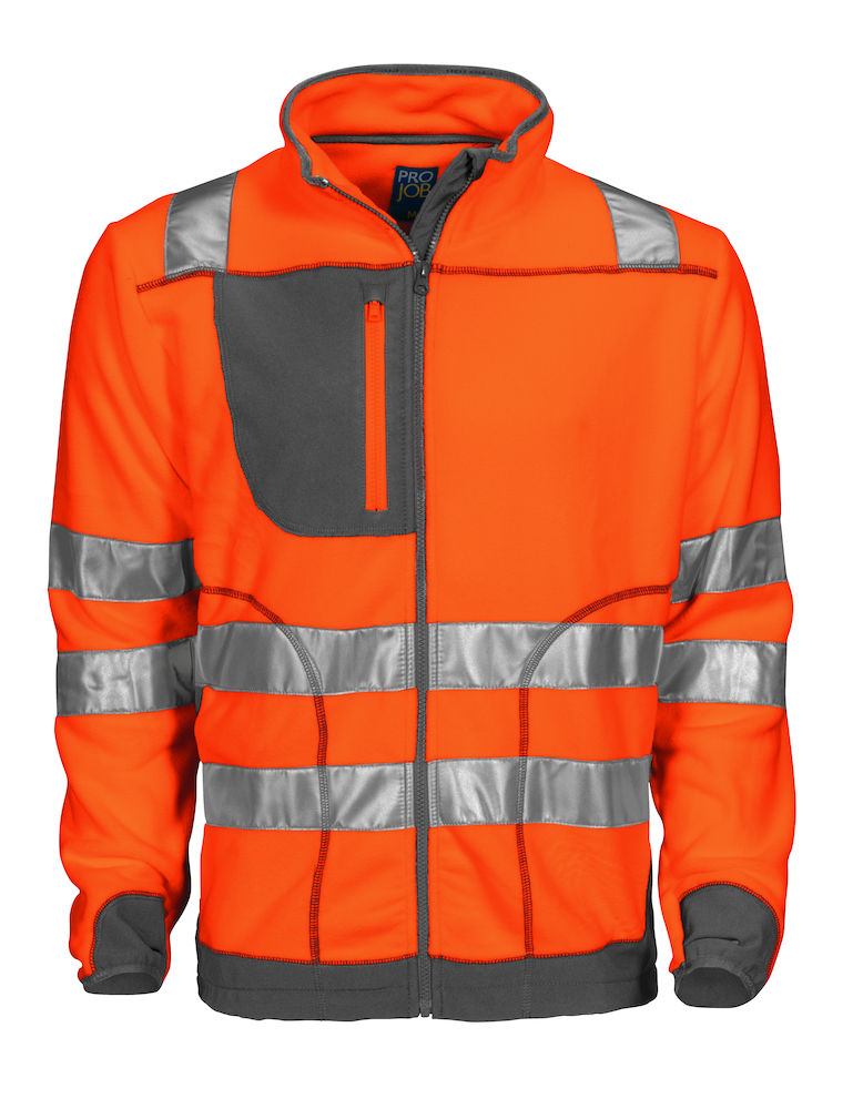 6303 KURTKA POLAROWA HV KLASA 3/2 – PROJOB ORANGE