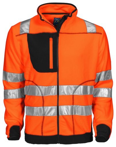 6303 KURTKA POLAROWA HV KLASA 3/2 – ORANGE