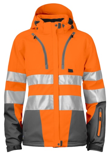 6424 SOFTSHELL HV EN ISO 20471 KLASA 3/2 – PROJOB ORANGE