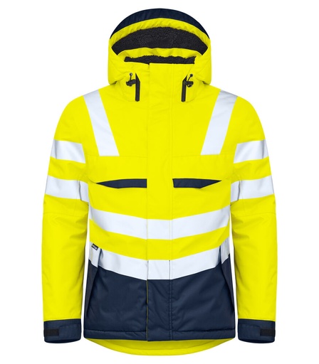 6425 Kurtka funkcjonalna ocieplana EN ISO 20471 KLASA 3 – YELLOW/ NAVY