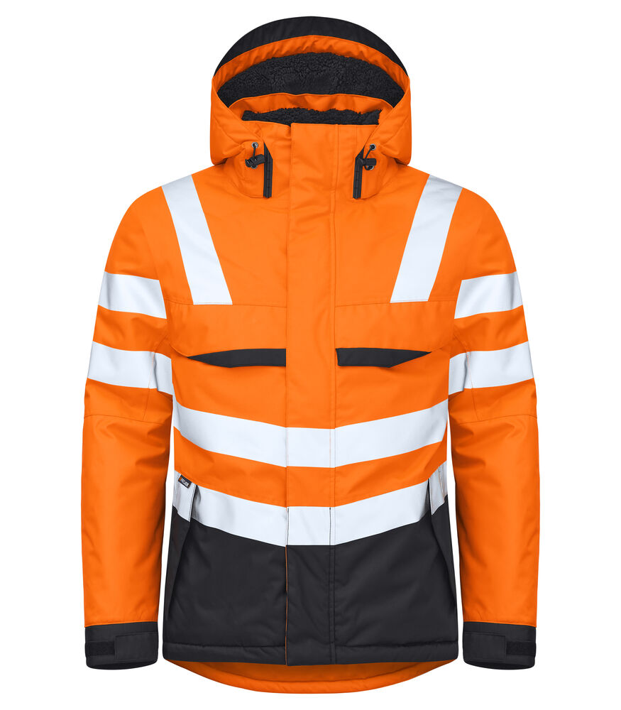 6425 Kurtka funkcjonalna ocieplana EN ISO 20471 KLASA 3 – ORANGE
