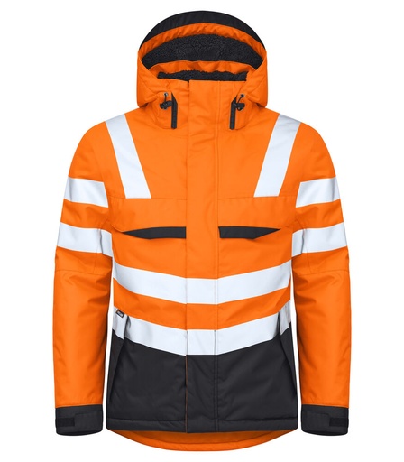 6425 Kurtka funkcjonalna ocieplana EN ISO 20471 KLASA 3 – ORANGE