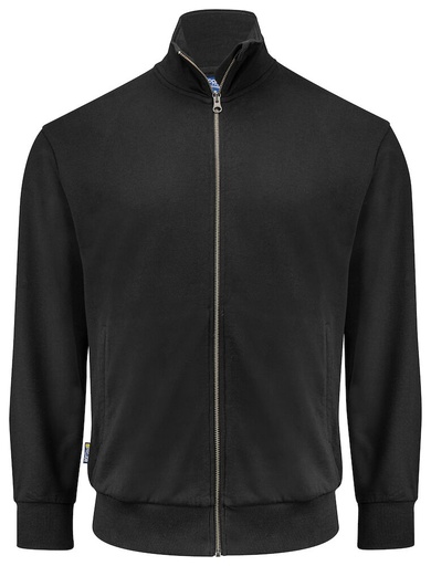 2134 BLUZA NA ZAMEK – BLACK