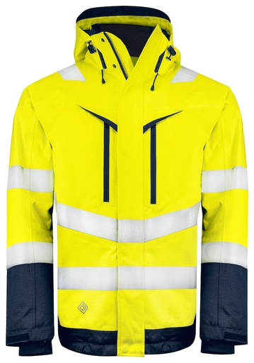 Kurtka robocza 6453 Funkcjonalna Kurtka En Iso 20471 Class 3 646453 - Yellow/ Navy
