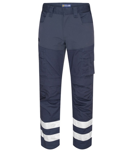 2509 Spodnie typu stretch z odblaskami – NAVY