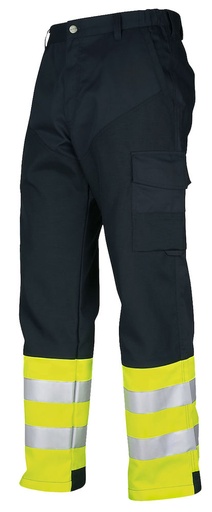 6507 SPODNIE DO PASA HV KLASA 1 – YELLOW/ BLACK