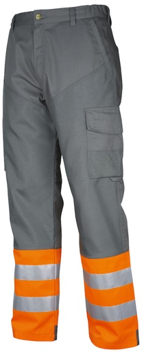 Spodnie robocze 6507 Spodnie Do Pasa Hv Klasa 1 646507 - Projob Orange