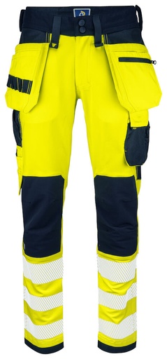 6573 SPODNIE STRETCH CL. 2/1 – YELLOW/ NAVY