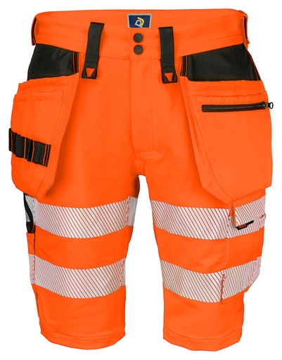 6575 Spodenki stretchowe EN ISO 20471 KLASA 2/1 – ORANGE