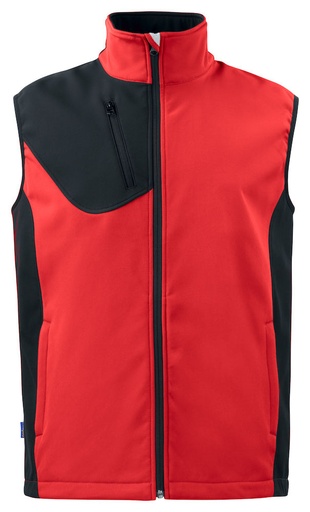 3702 SOFTSHELL KAMIZELKA – RED