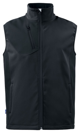 3702 SOFTSHELL KAMIZELKA – BLACK