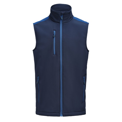 PRIME SOFTSHELL VEST – NAVY/COBALT