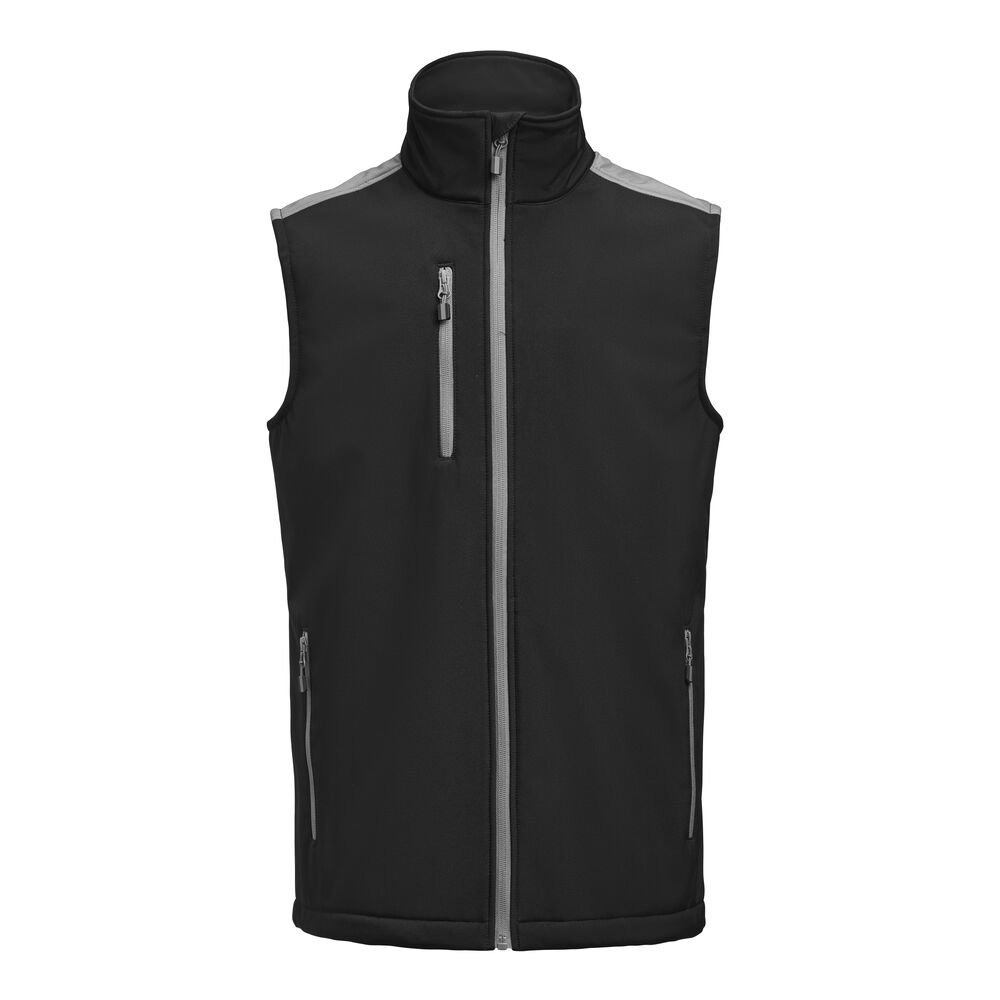 PRIME SOFTSHELL VEST – BLACK/ ANTHRACITE