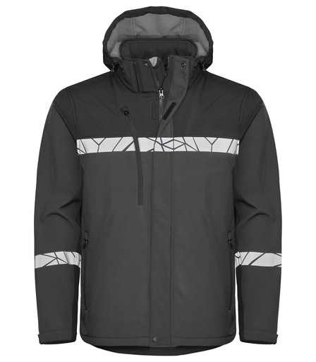 7400 Kurtka typu softshell – GREY/ BLACK