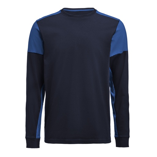 PRIME T L/S – NAVY/COBALT