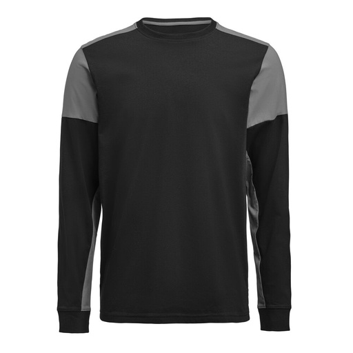 PRIME T L/S – BLACK/ ANTHRACITE