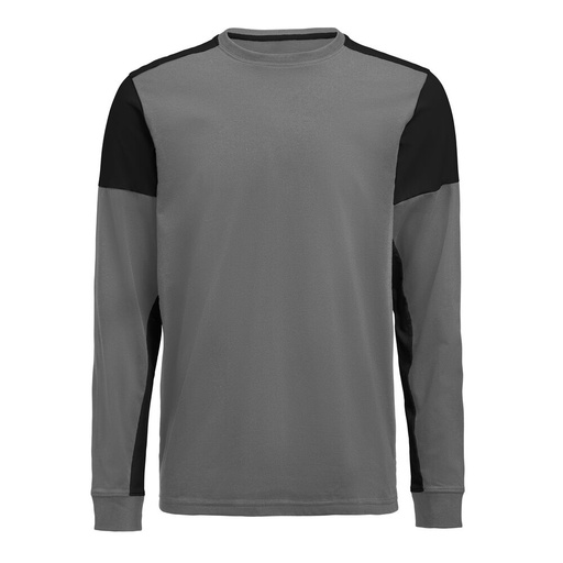 PRIME T L/S – ANTHRACITE/ BLACK