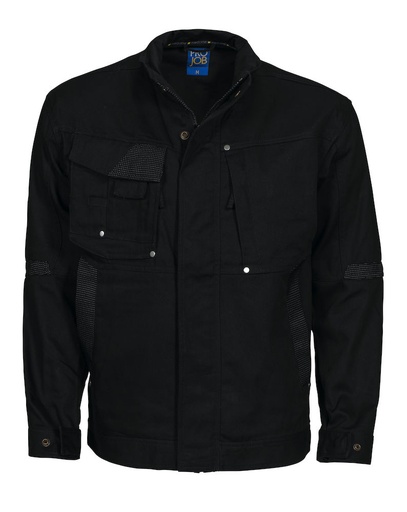 5414 KURTKA CANVAS – BLACK