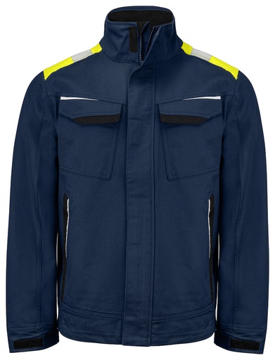 5437 KURTKA BAWEŁNIANA – BLUE/YELLOW
