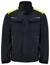5437 KURTKA BAWEŁNIANA – BLACK/ YELLOW