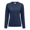 T-shirt Heavier Pro Ls Woman 2264035 - Navy