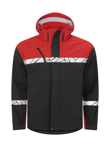 7400 Kurtka typu softshell – BLACK/ RED