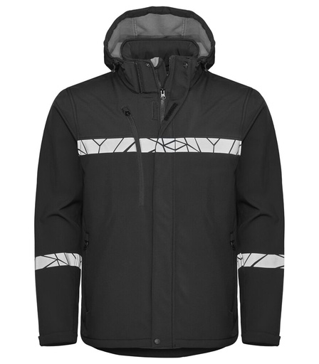 7400 Kurtka typu softshell – BLACK/ BLACK