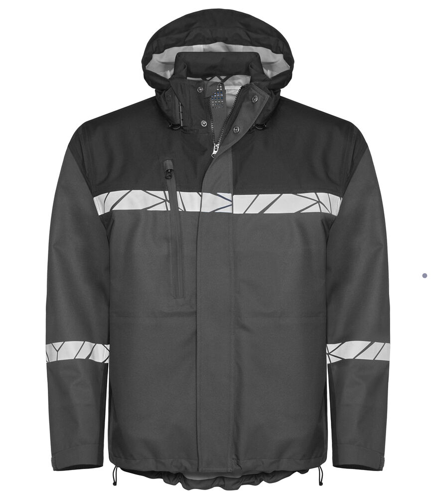 7414 Kurtka typu shell – GREY/ BLACK