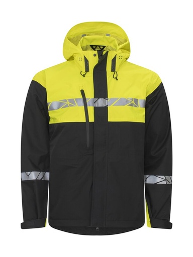 7414 Kurtka typu shell – BLACK/ YELLOW