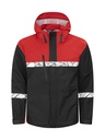 7414 Kurtka typu shell – BLACK/ RED
