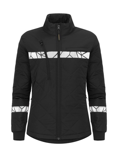 Kurtka 7421 Lekka damska kurtka pikowana 647421 - Black/ Black