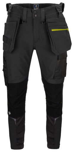 Spodnie robocze 5550 Spodnie Do Pasa Ze Stretchem 645550 - Black