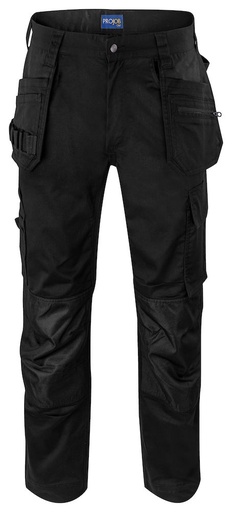 5570 SPODNIE DO PASA ZE STRETCHEM – BLACK