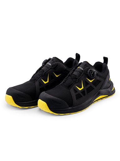 9515 Niskie buty ochronne ORYX – BLACK/ YELLOW